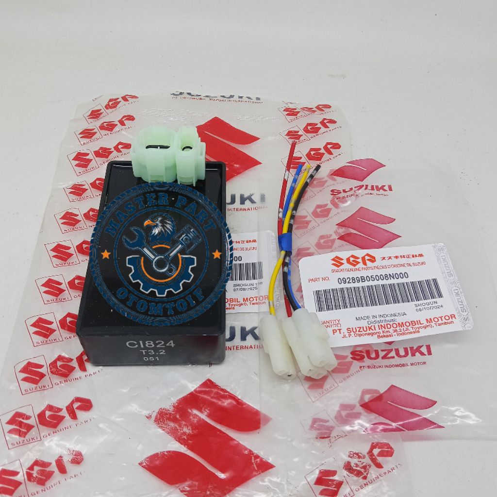 CDI UNIT ASSY SUZUKI C1824 CDI SHOGUN 110 R SHOGUN KEBO, GL PRO NEOTECH, GL MAX, MEGAPRO LAMA/PRIMUS