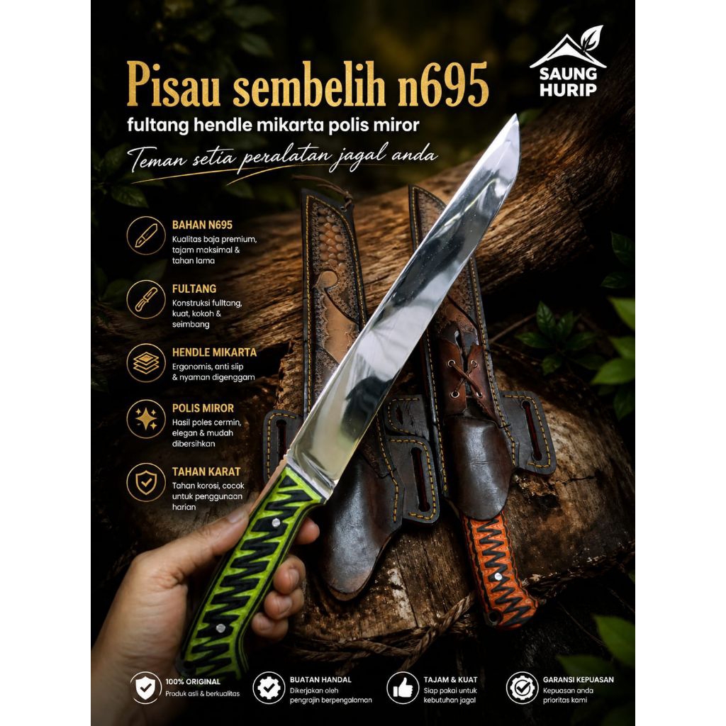 pisau premium n695