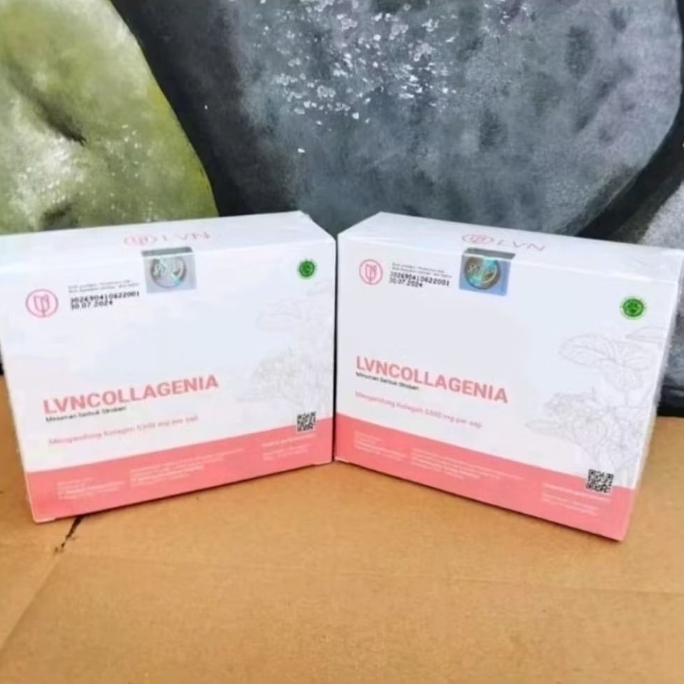[ORIGINAL 100% BPOM] New LVNCOLLAGENIA Minuman Serbuk Rasa Stroberi 100% Original Bpom