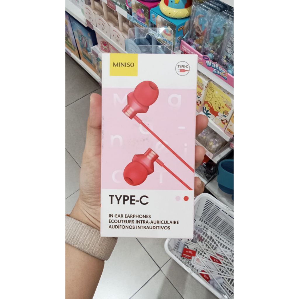 [PROMO MINISO ORIGINAL EARPHONE TYPE C] MINISO ORIGINAL NEW