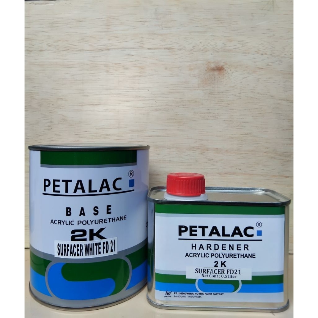 Cat dasar epoxy kayu Petalac Surfacer White FD 2 : 1