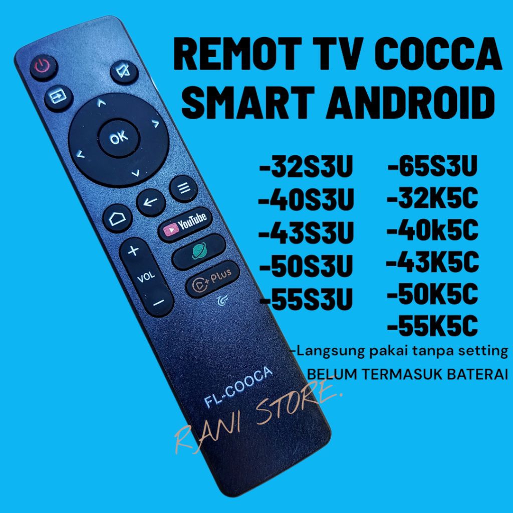 REMOT TV COCCA REMOT TV COCCA SMART ANDROID