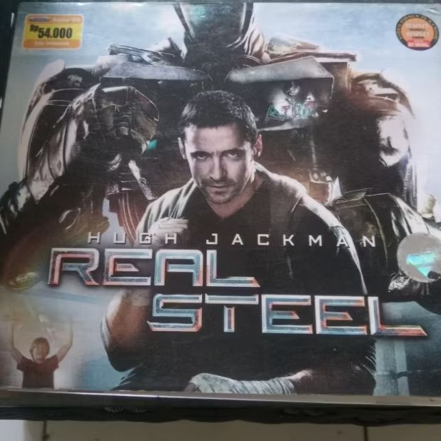 VCD Original REAL STEEL Feat HUGH JACKMAN Teks Indonesia