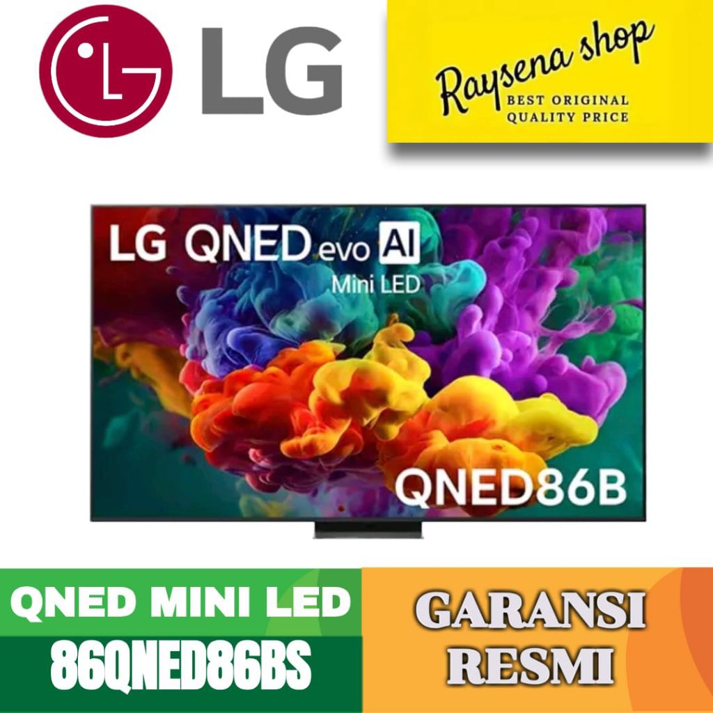 LG 4K QNED MINI LED SMART TV QNED86B SERIES 86QNED86BSA 86QNED 86QNED86