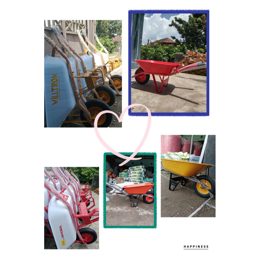 Gerobak SORONG / Troli / Lori / Angkong
