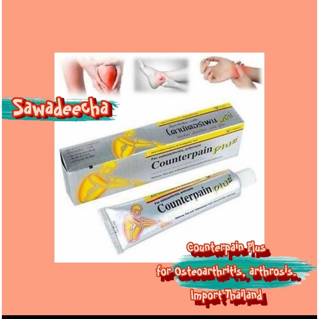 Counterpain plus thailand osteoartritis/arthrosis