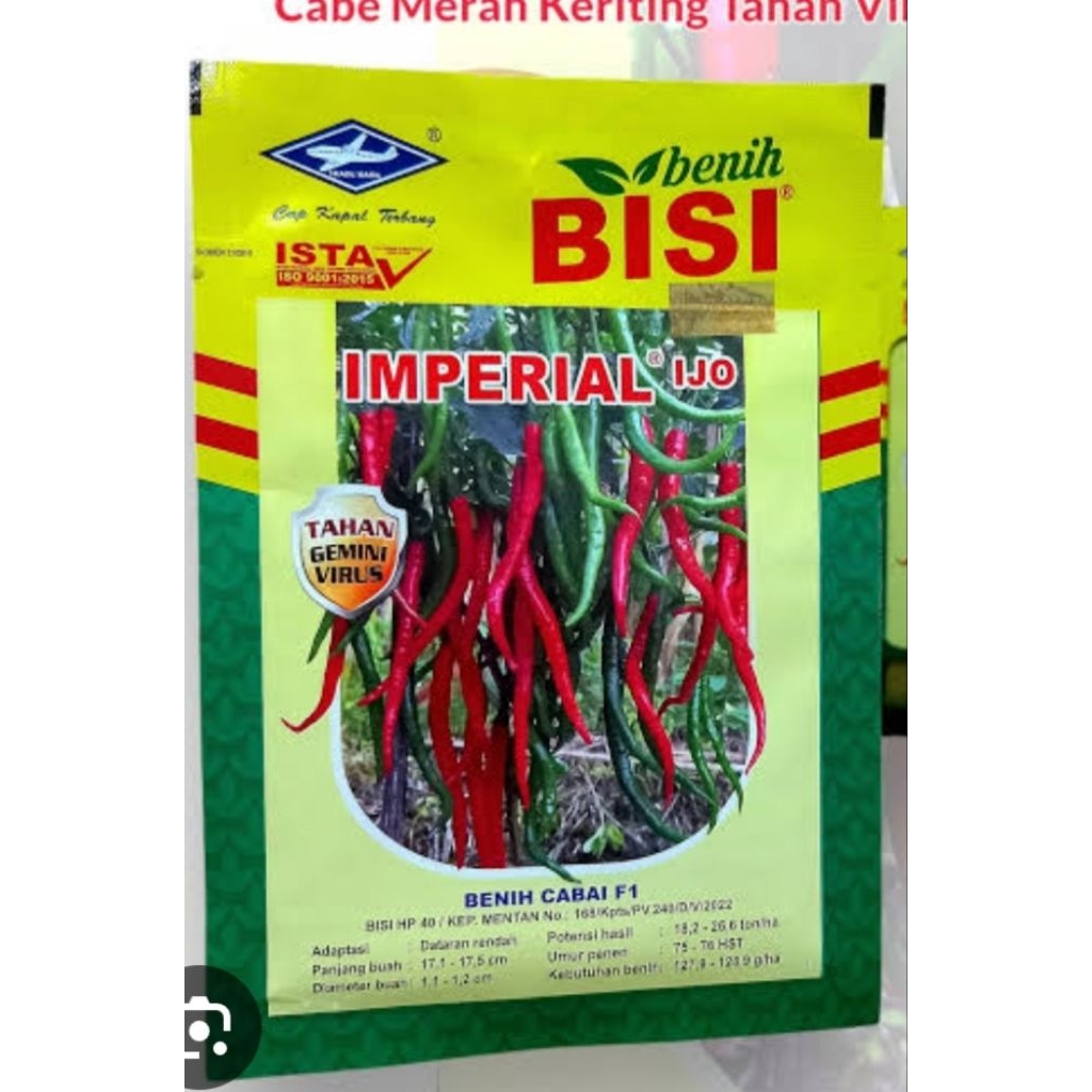benih cabe imperial ijo f1/10 gram