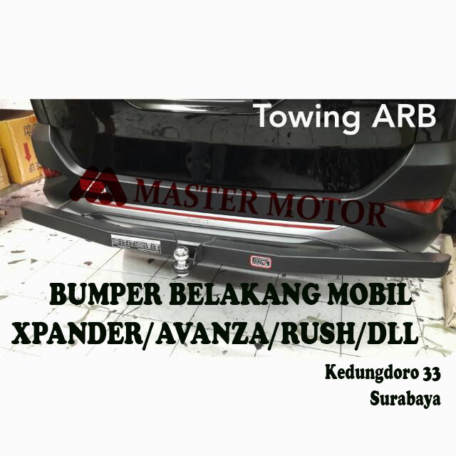 PO Towing ARB / Towing Bar Sunrise Bumper Belakang Calya Innova Xpander Mobilio Rush Avanza Fortuner