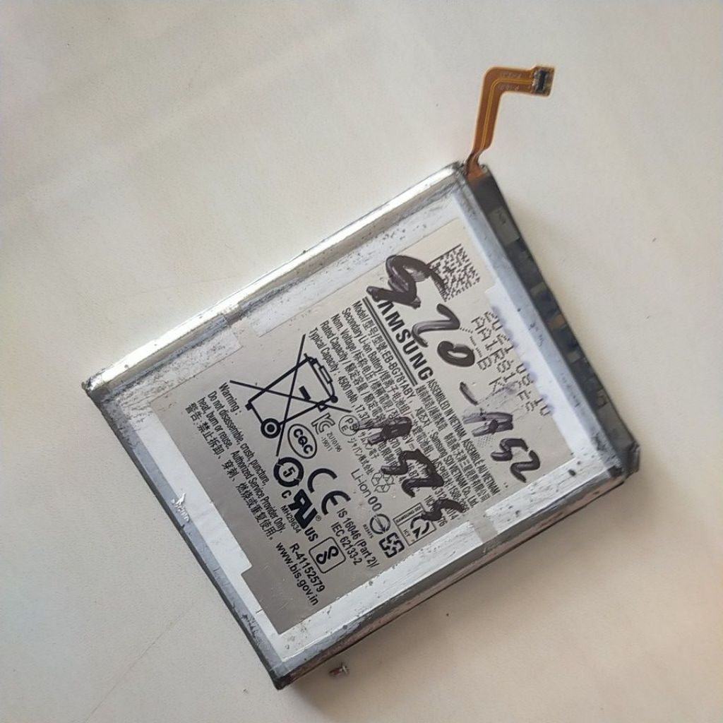Batre Hp Samsung S20 - A52 - A52S Ori cabutan normal OK