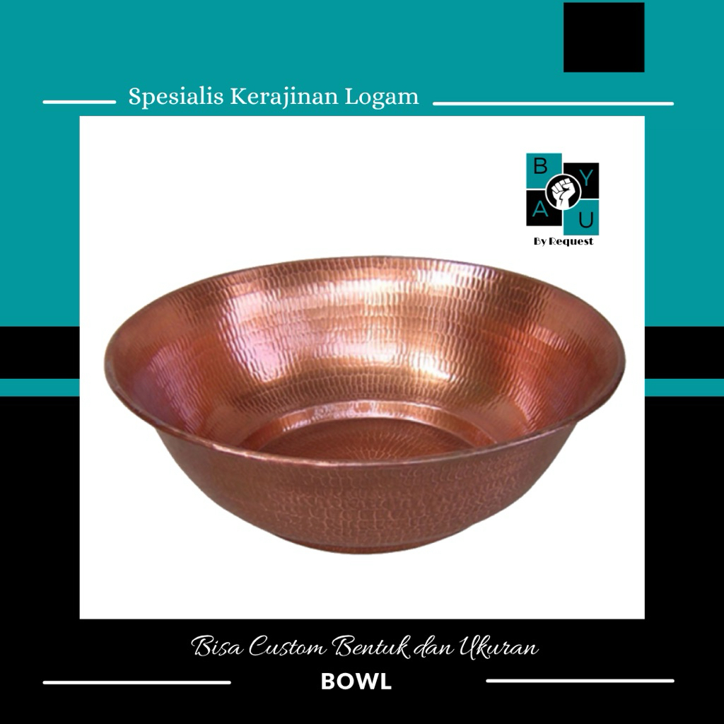 Bowl, Rendaman Kaki, Bejana spa, Baskom dari tembaga kuningan terbaik
