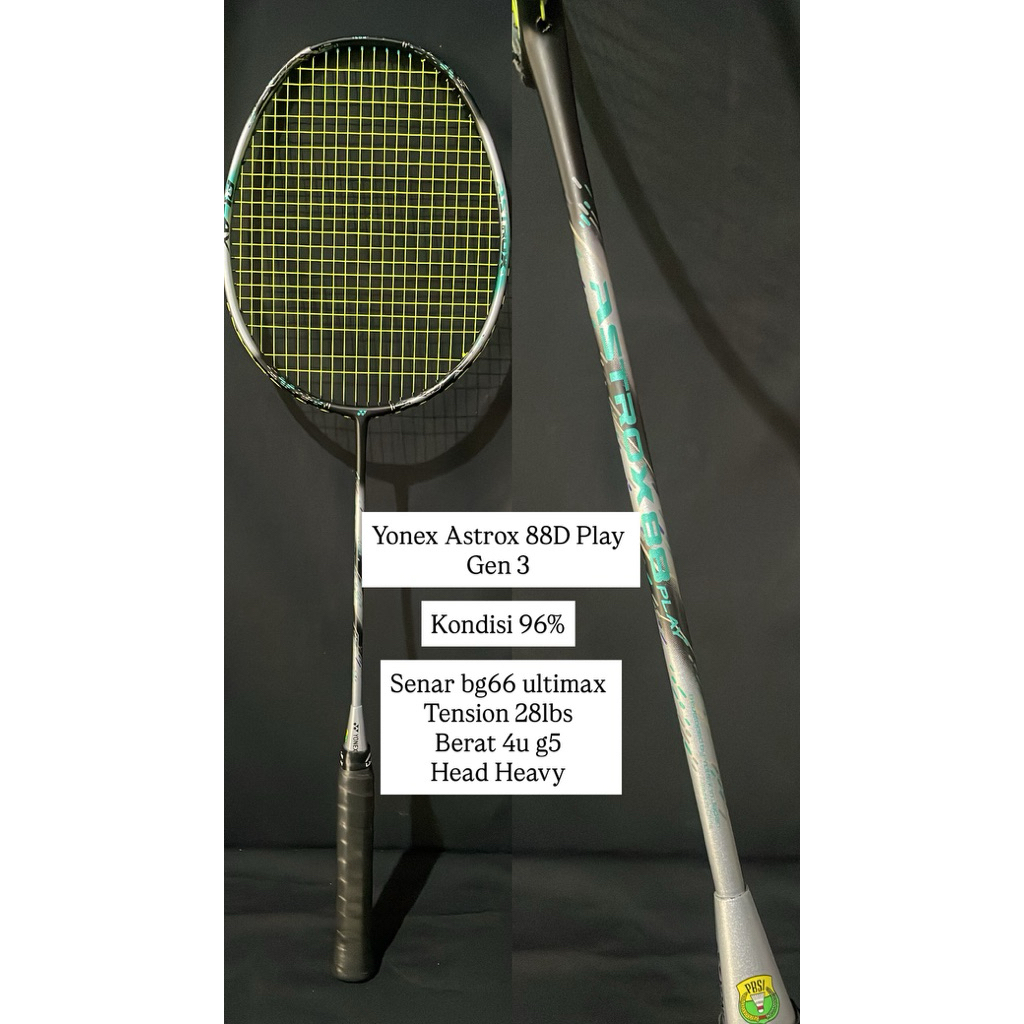 Yonex Astrox 88 play gen 3