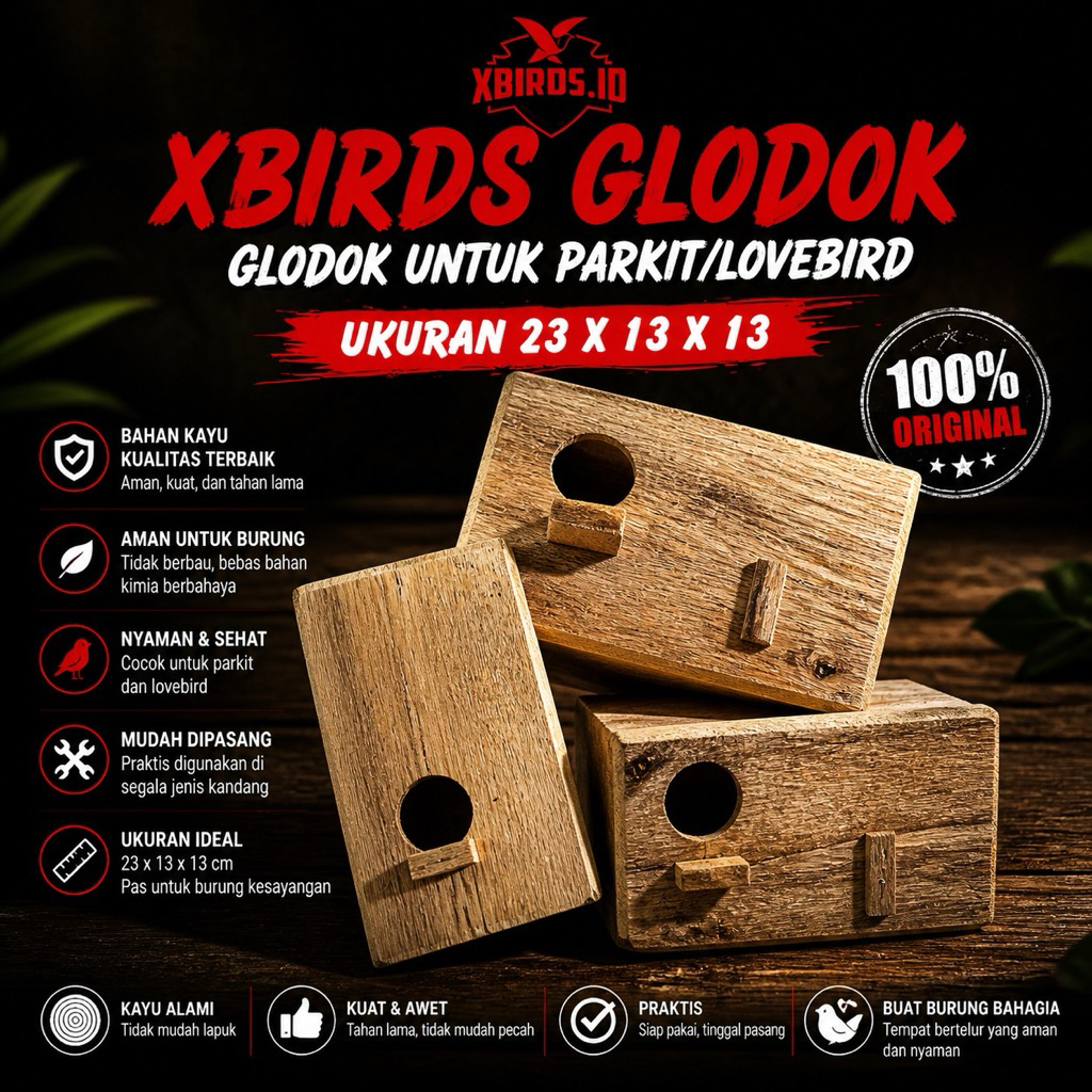 Glodok Parkit Love bird - Gelodok