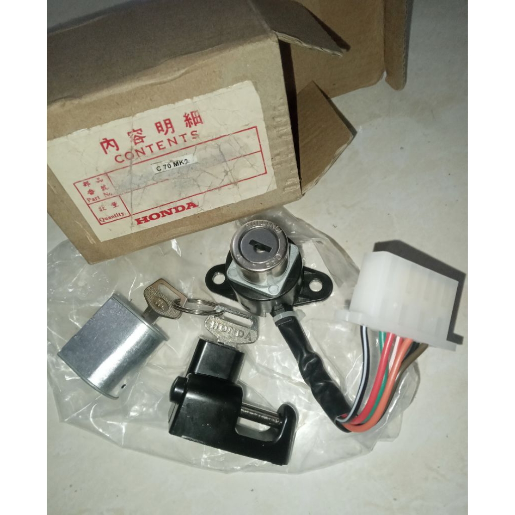 keyset kunci set honda c70 nos content