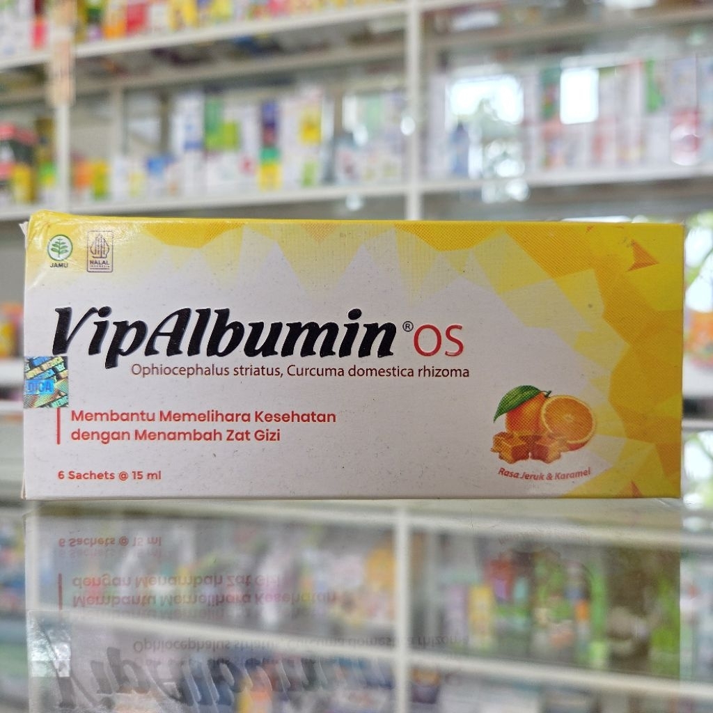 Vipalbumin OS suplemen ikan gabus