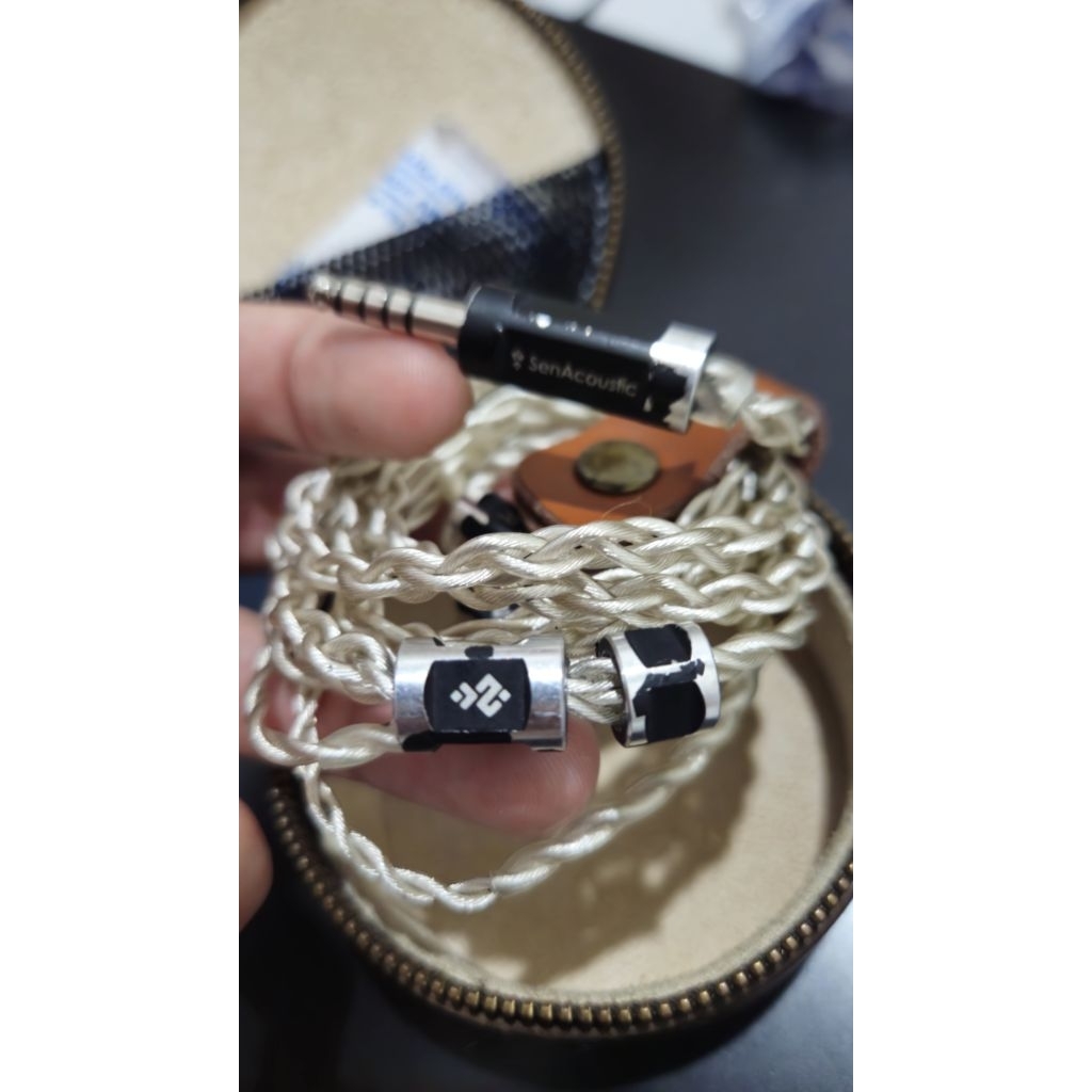SenAcoustic Rakata 4 braids 4.4mm Rhodium
