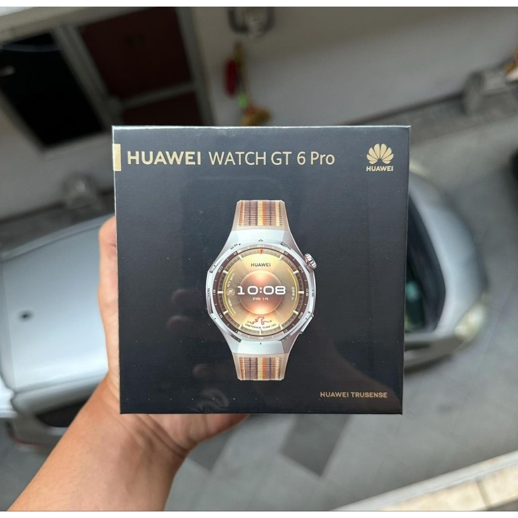 Huawei GT 6 pro brown 46mm kondisi baru garansi 1th original resmi segel