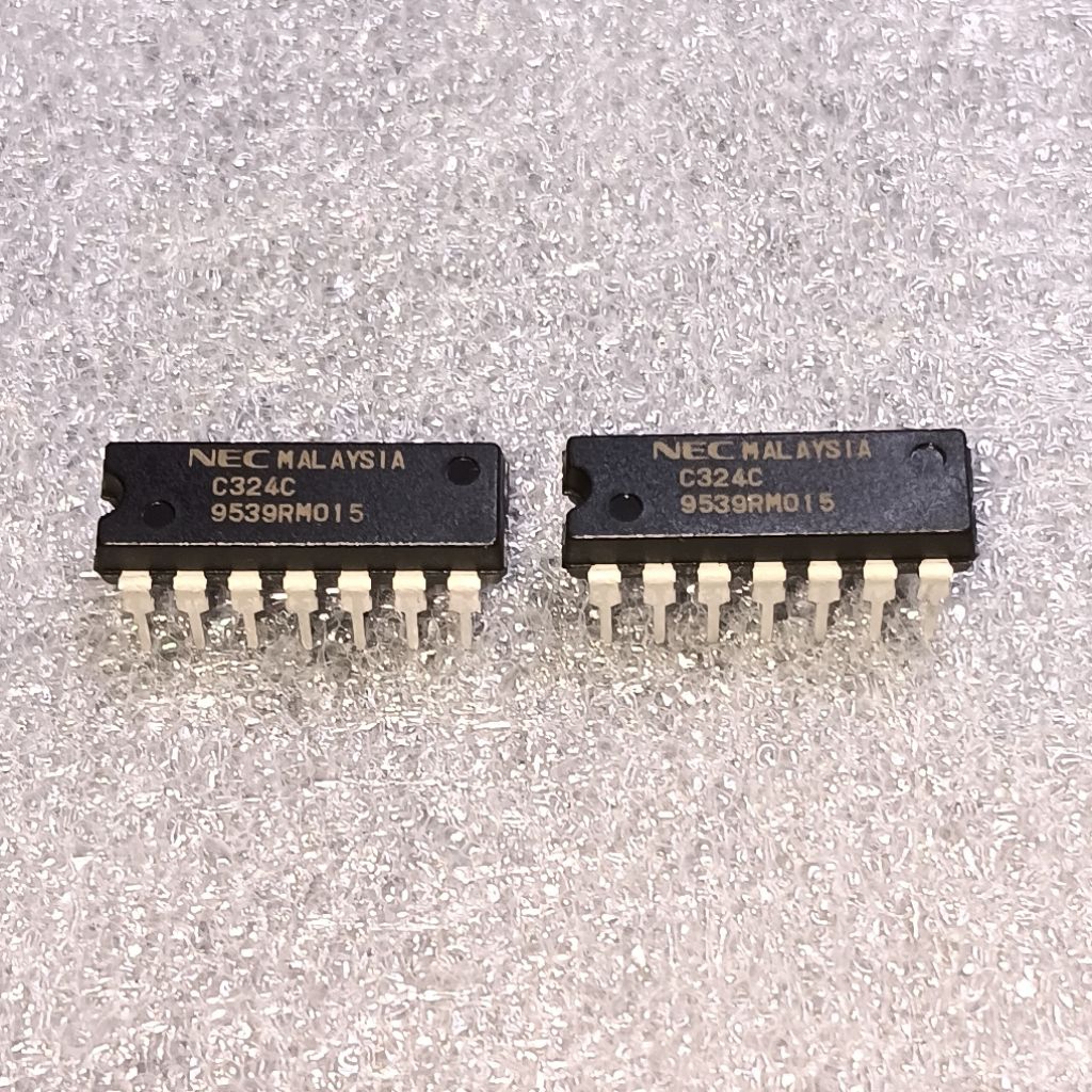 IC uPC324C Quad Op-Amp Bipolar Input Original NEC