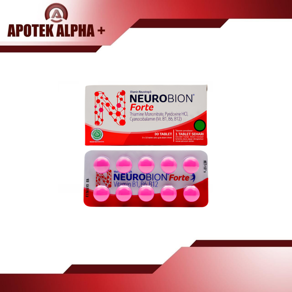 Neurobion Forte 10 Tablet 1 Strip