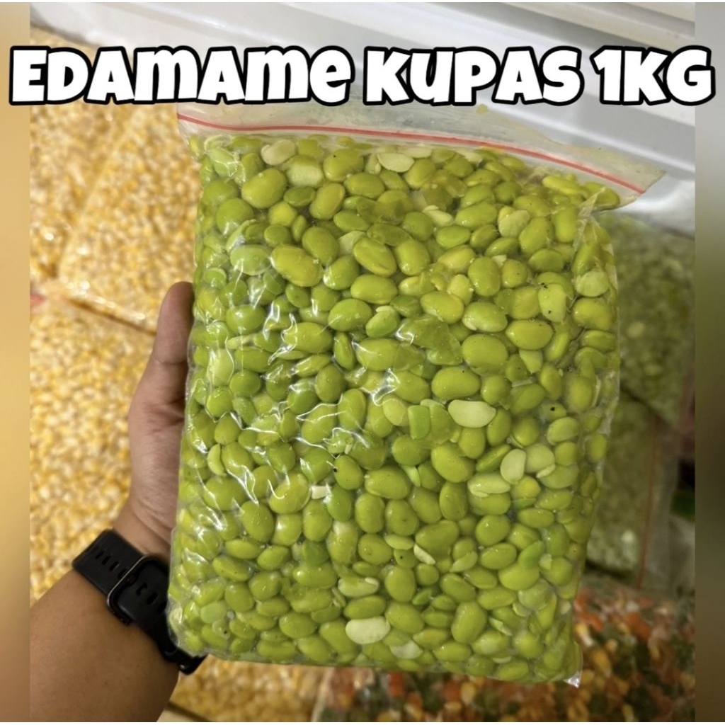 EDAMAME KUPAS 1KG//FROZEN FOOD INSTAN AREA SEMARANG KOTA