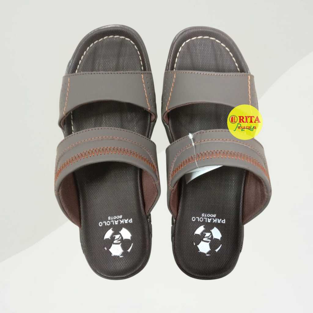 Pakalolo Sandal Selop Kulit / Pria