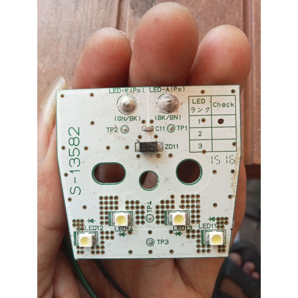 pcb lampu depan honda vario fi led vari 110 agnes original COPOTAN