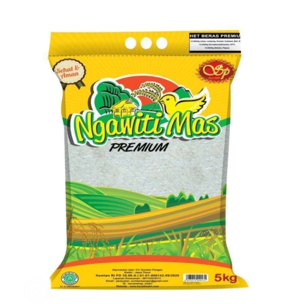 Ngawiti Mas Beras 5 KG
