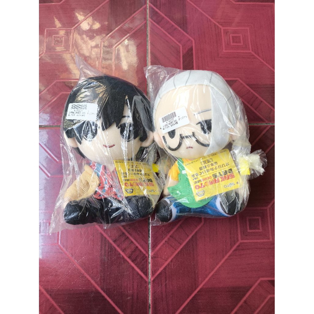 Sakamoto Days Anime Plush Doll Big Taito Ori Japan, Sakamoto Taro, Nagumo Yoichi