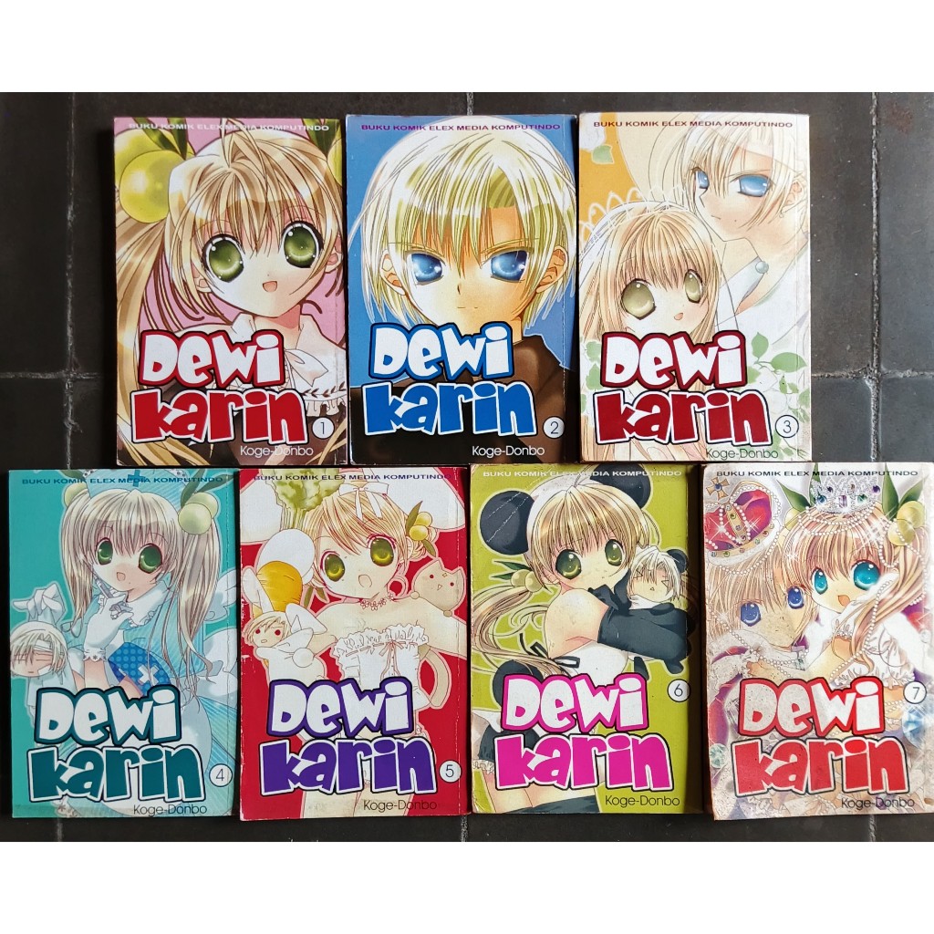 Komik Dewi Karin 1-7 (Tamat) (Kolpri)