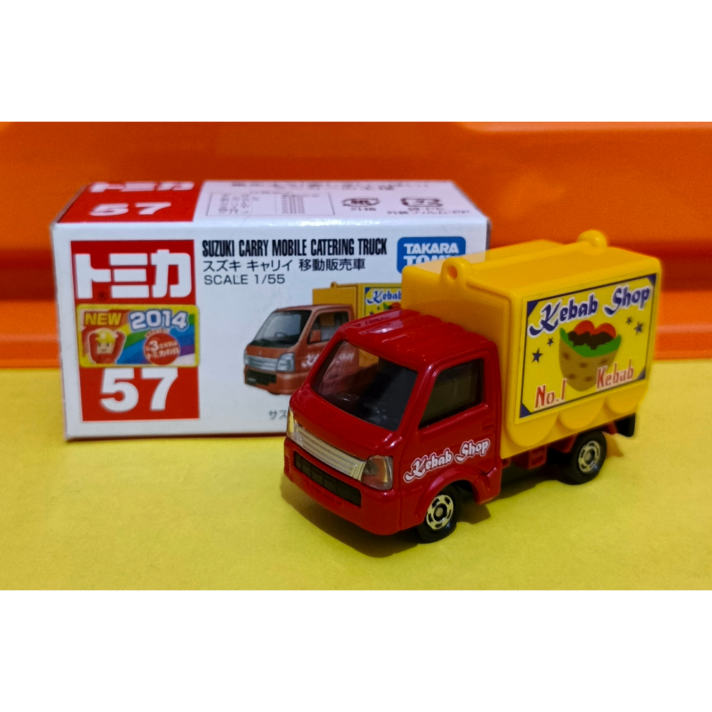 Tomica Takara Tomy 57 Suzuki Carry Mobile Catering Truck