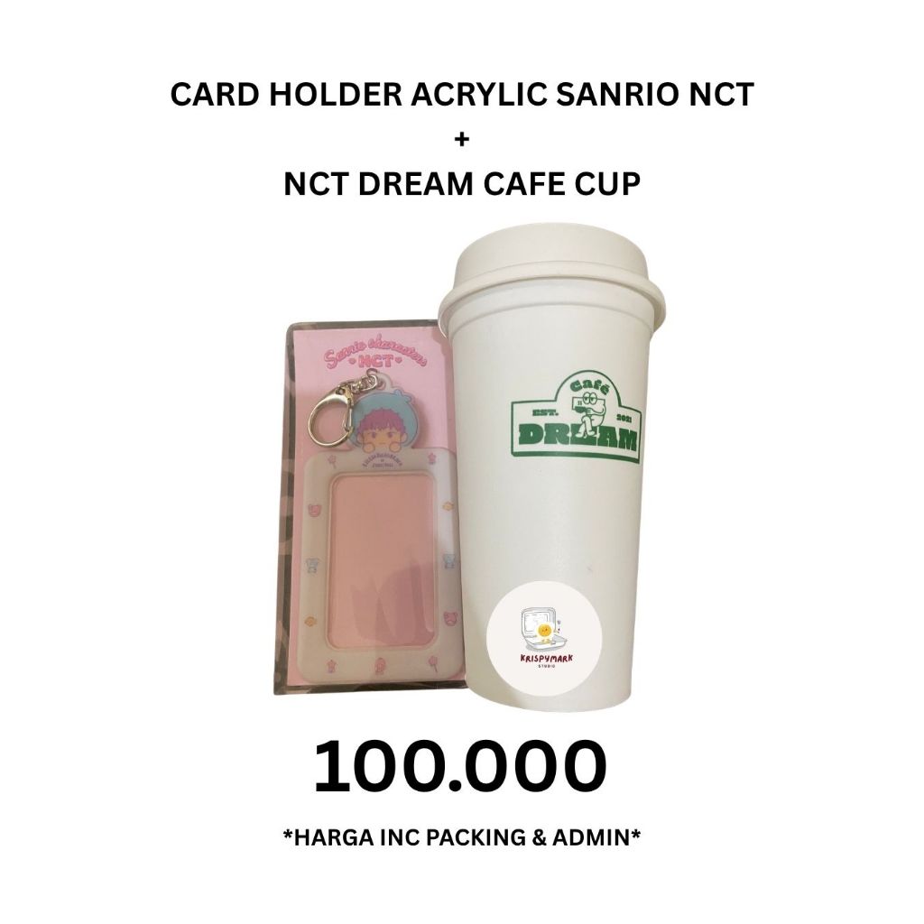 [READY STOCK] NCT DREAM CAFE DAN NCT SANRIO CAHOL ONLY