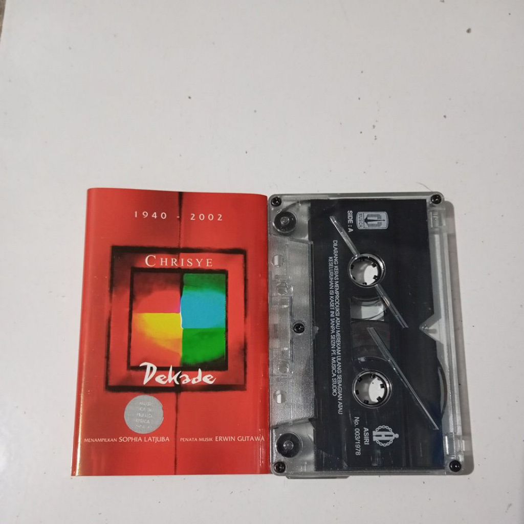 kaset pita Chrisye dekade