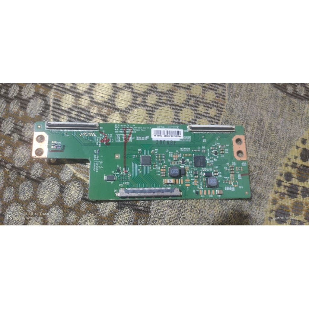 Tcon 6871L Tcon Polytron PLD43TV865