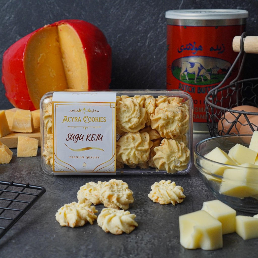 Kue Kering Sagu Keju Premium Wisman Lumer Renyah Enakk