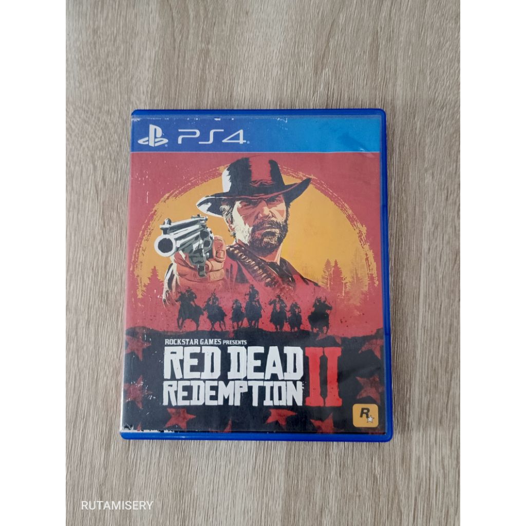 RDR2 +MAP region all kaset bd ps4 red dead redemption 2