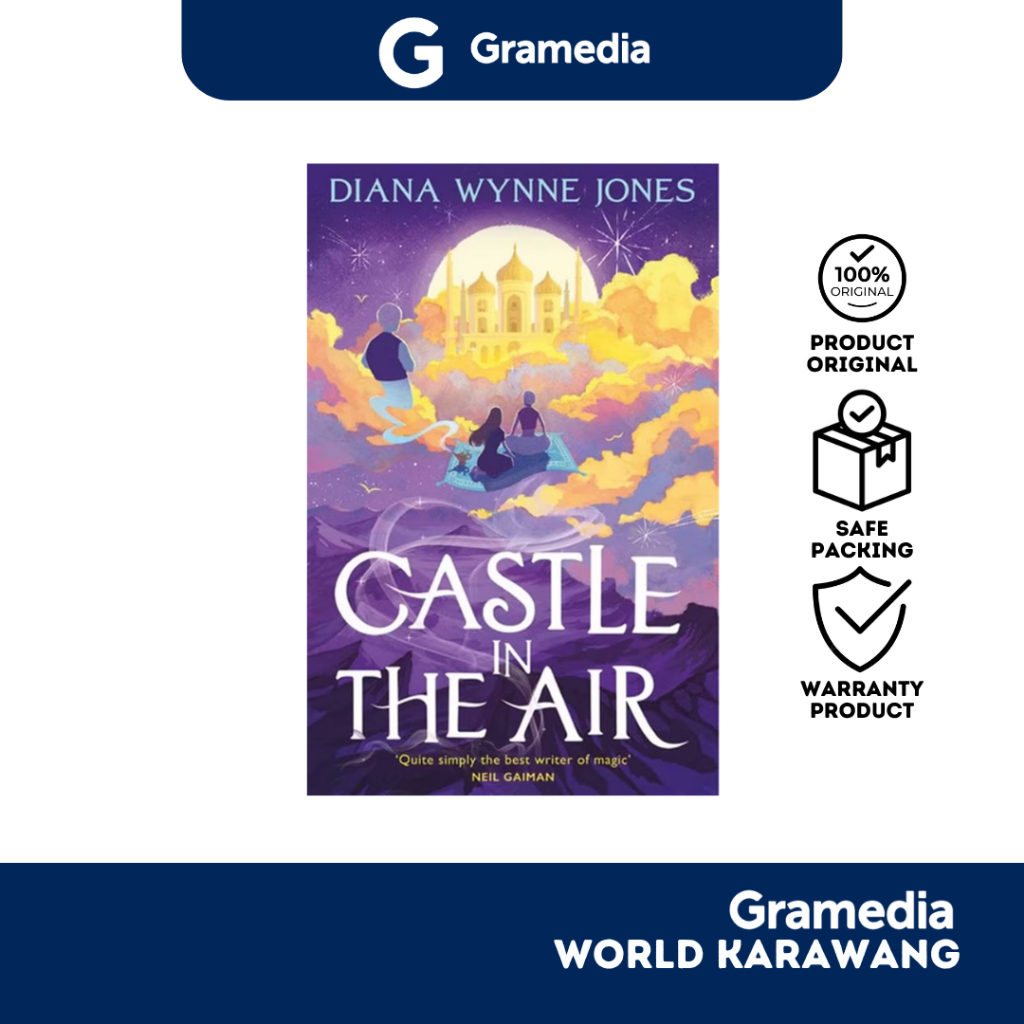 Gramedia Karawang - Buku Novel - Castle in the Air (Howl's Moving Castle #2) - Diana Wynne Jones - E