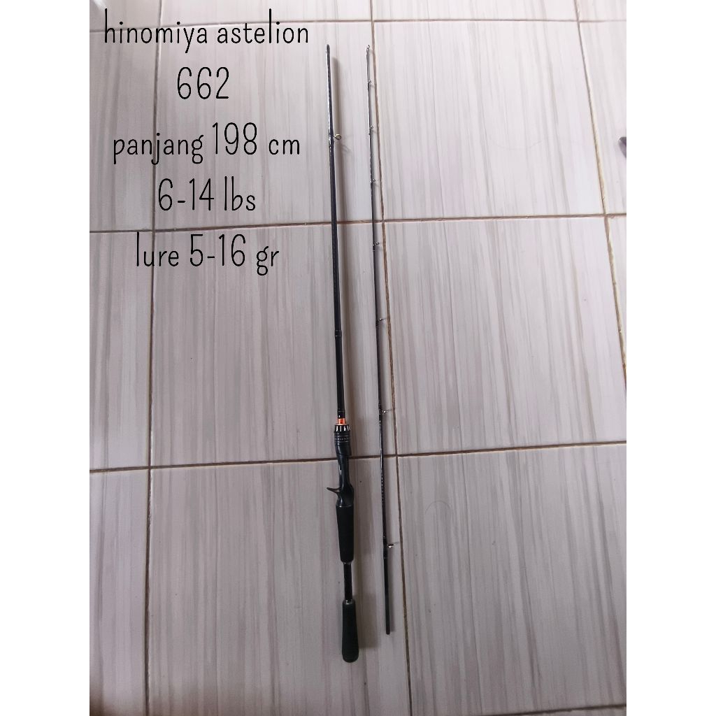 joran pancing second/bekas
