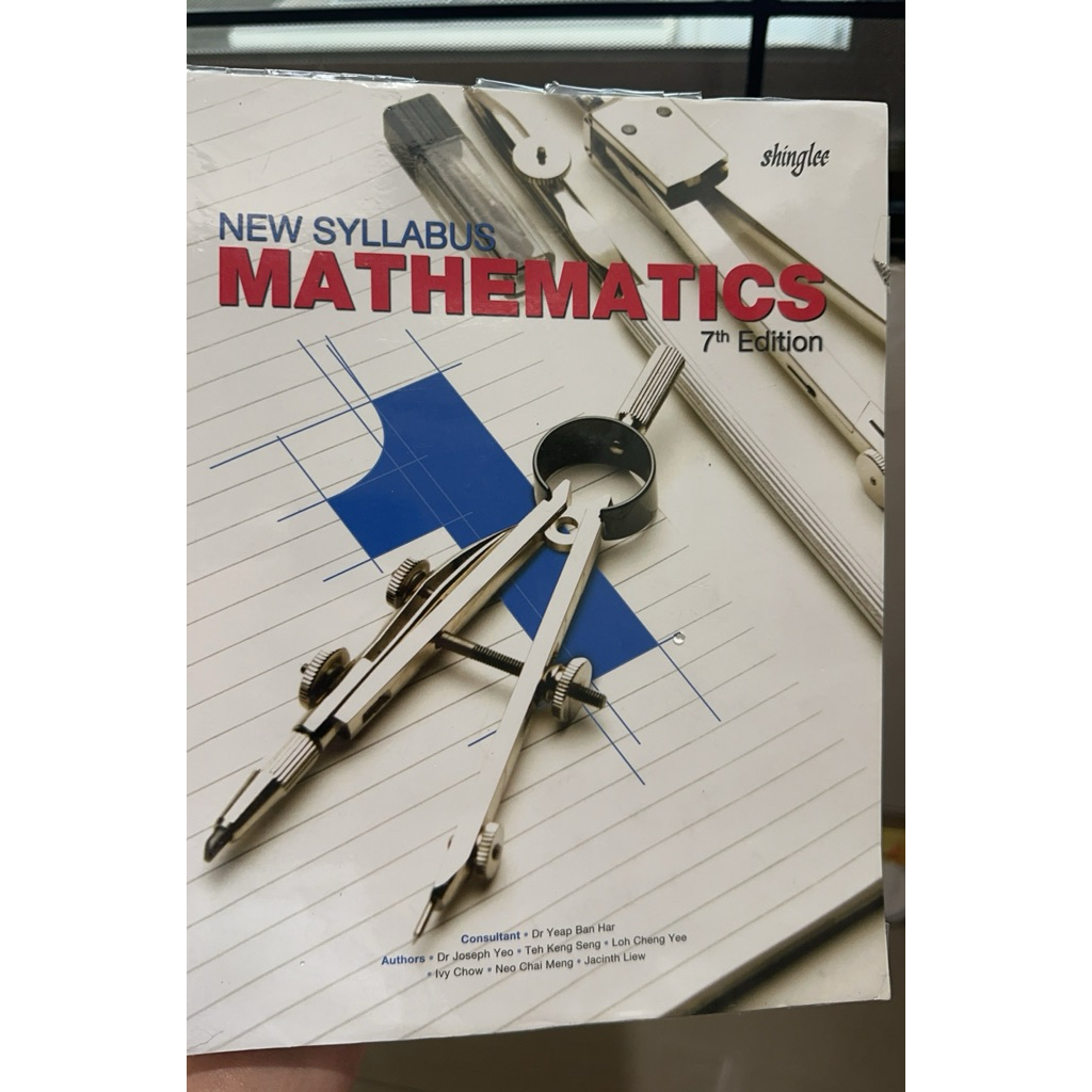 New Syllabus Mathematics 7th edition Shinglee