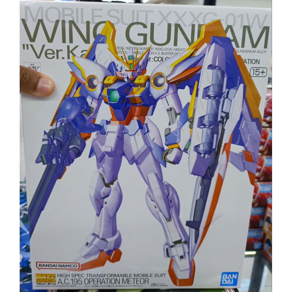 MG Wing Gundam Ver Ka Bandai