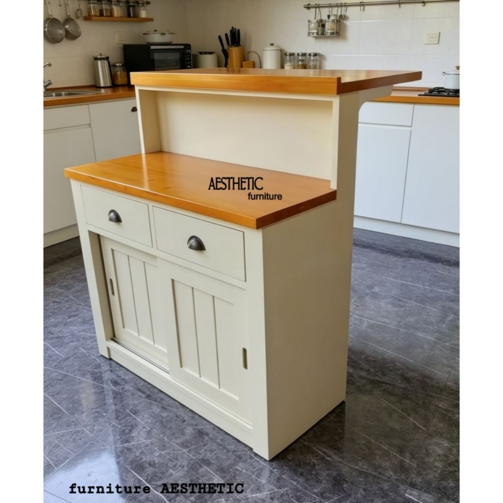 MINI BAR ISLAND TABLE MEJA DAPUR BAR ISLAND