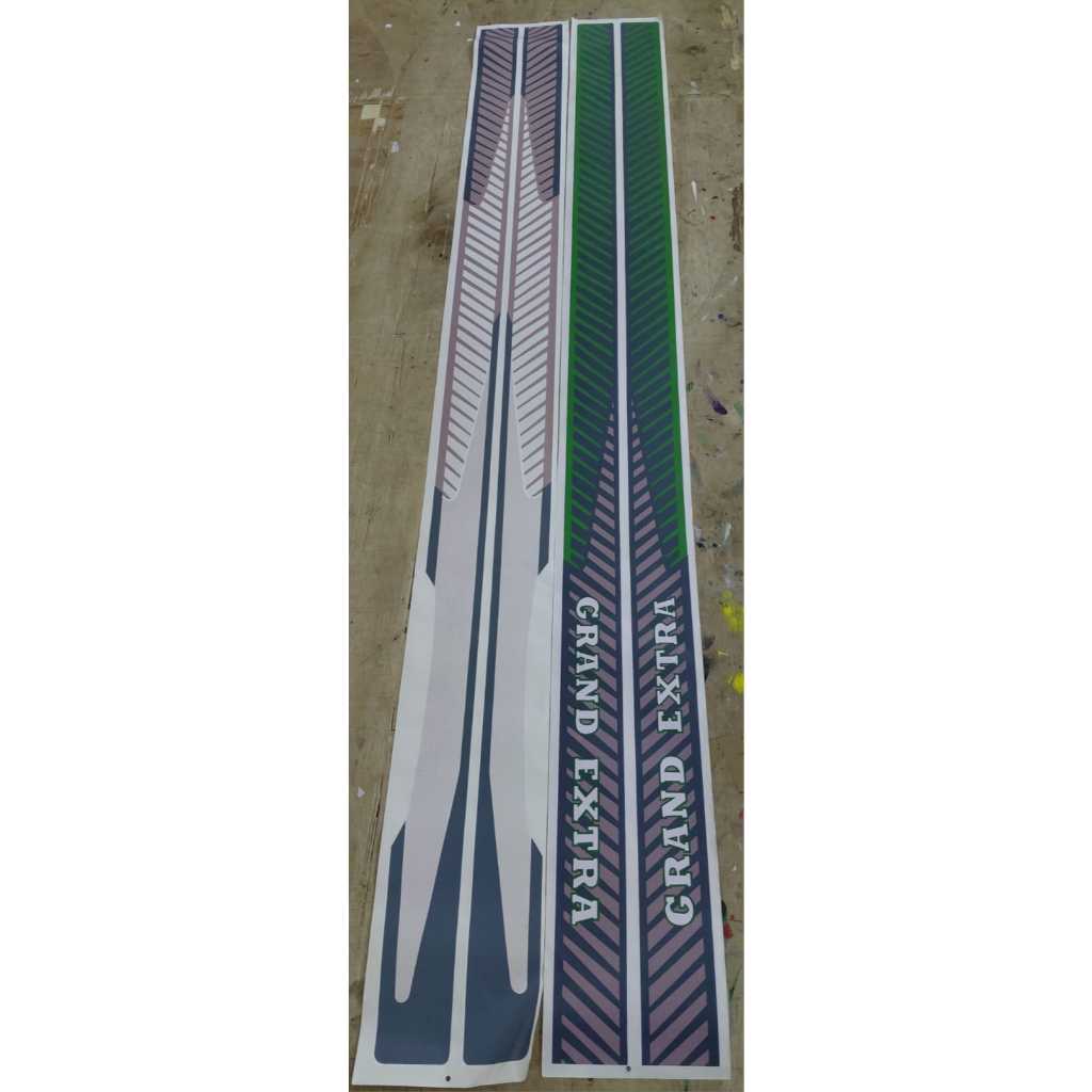 Stiker kijang grand 1,5 . Sticker kijang grand lama . List body kijang grand extra