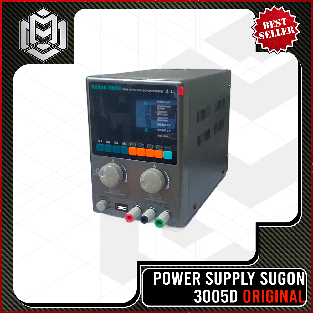 Power Supply Sugon 3005D / SUGON 3005D 30V 5A DC Power Supply Adjustable 4 Digit Original | Sugon