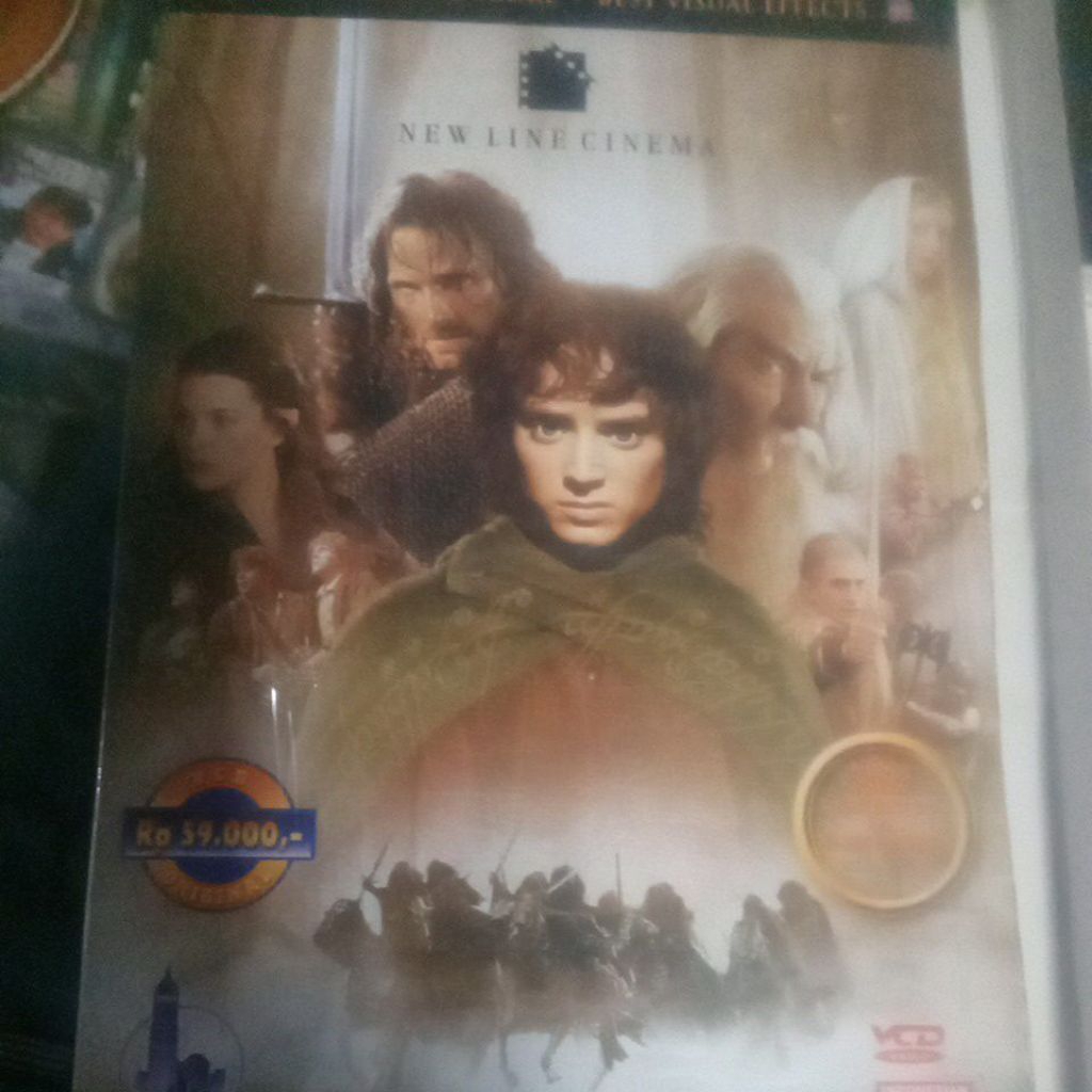 VCD LORD OF THE RINGS X92