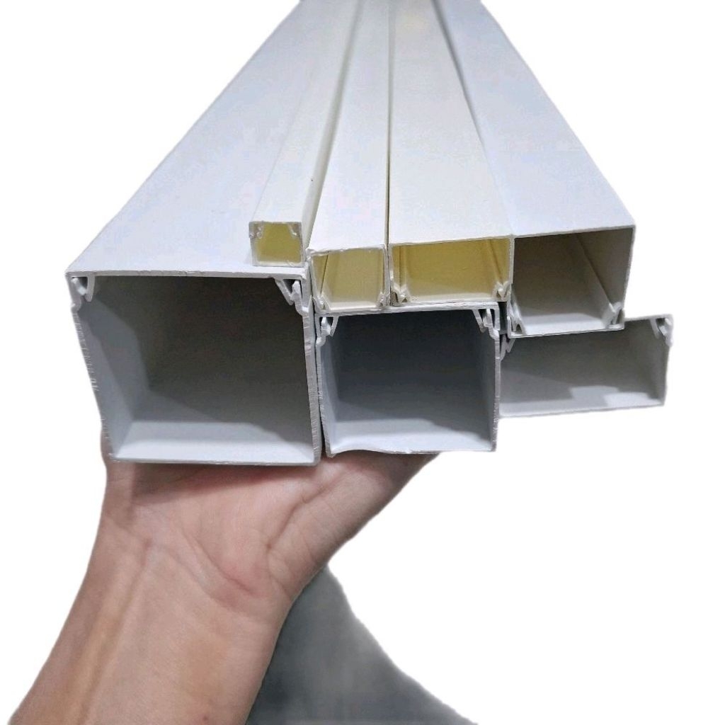 DUCTING PENUTUP KABEL UKURAN 16X16 16X25 25X25 25X40 40X40 50X50 170CM PERBATANG DUCTING BESAR DUCTI