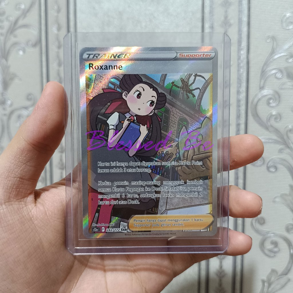 Kartu Pokemon TCG Roxanne 242/172 Bahasa Indonesia