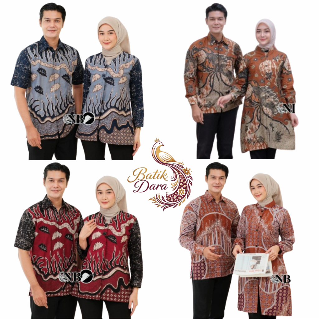 Batik PEKALONGAN 16 ASJ SA HRB026 Kenongo BATIK DARA  floryn fuji garuda Batik Wanita dan Pria Kemej