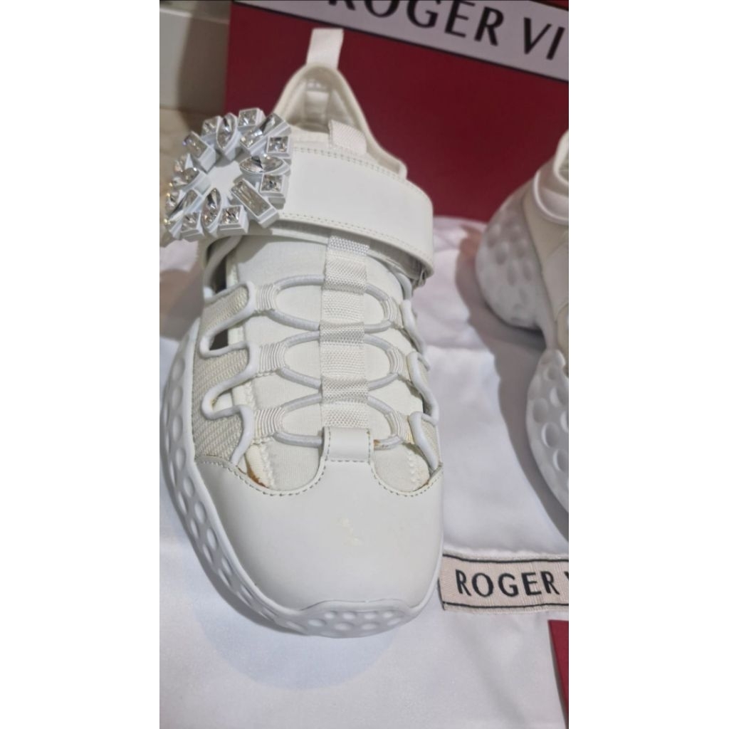 Roger Vivier Treaky Fabric Sneakers Complete set with copy rec Size 36 Insole -+23,5 cm