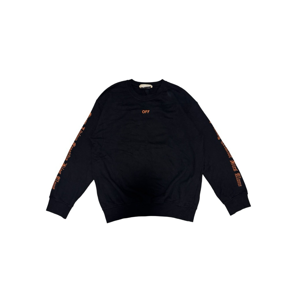 CN Sweatshirt Off-white x Vlone Black