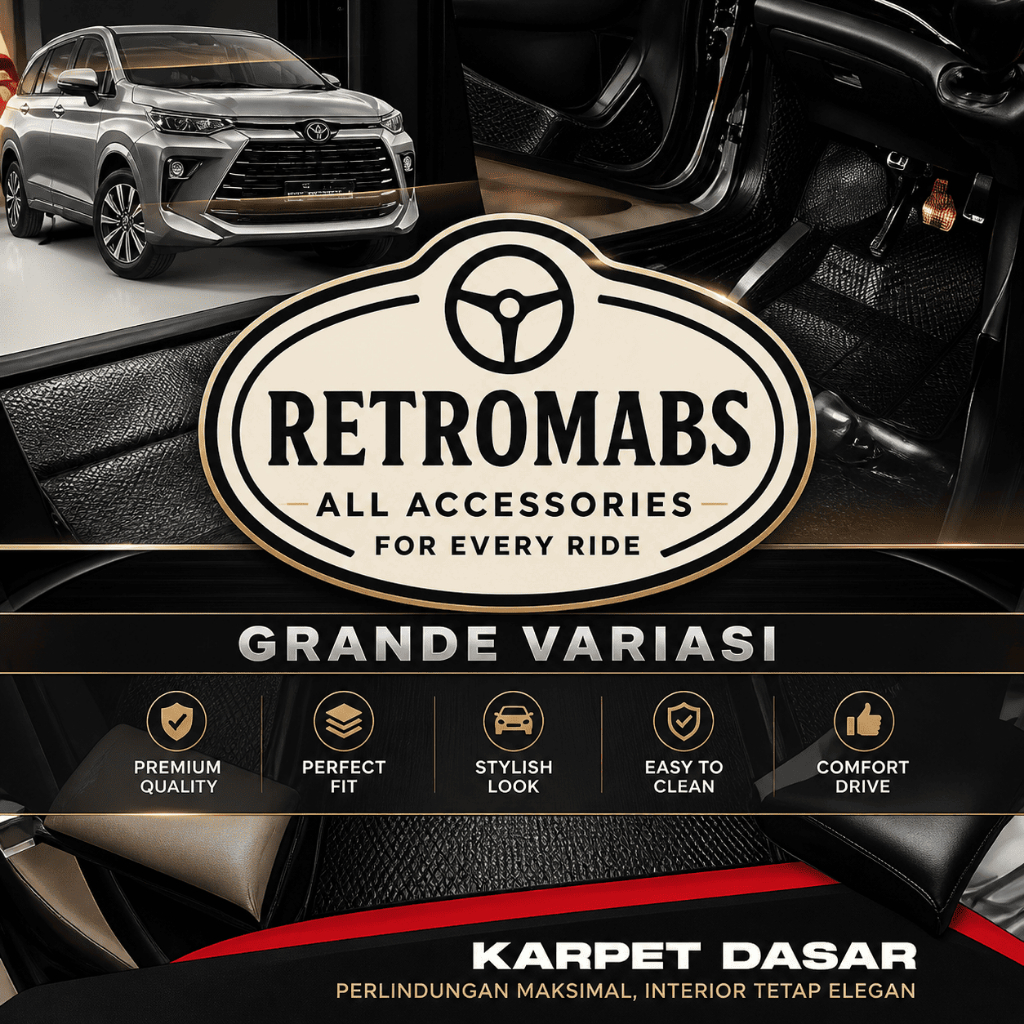 KARPET DASAR SUPER PEREDAM LANTAI MOBIL AVANZA/XENIA