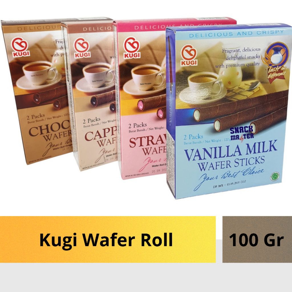 Wafer Roll Kugi 100 Gram