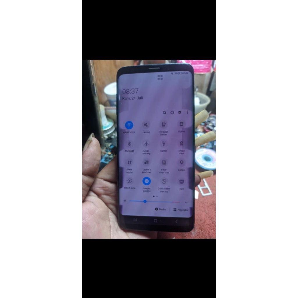 LCD Samsung Galaxy S9 Plus Copotan Shadow Normal